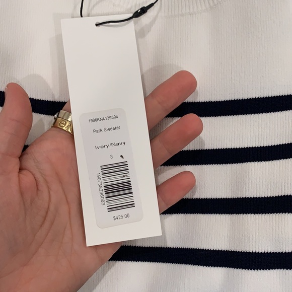 Veronica Beard - long sleeve park sweater - Picture 6 of 6